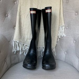 Hunter Boots, black, tall